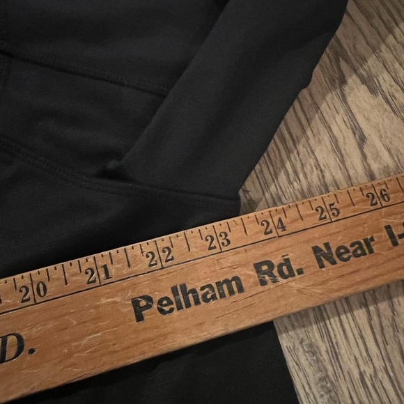 THE NORTH FACE 1/4 Zip Pullover Mens XL Black fleece EUC - Picture 3 of 3